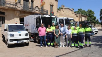 Les Franqueses estrena una nova flota de neteja i reforça el servei amb més personal i tecnologia sostenible
