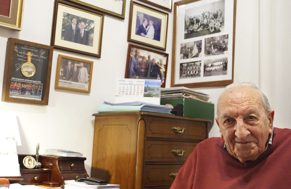 Entrevista a Pep Vilà, entrenador del B.M. Granollers del 1952 a 1970