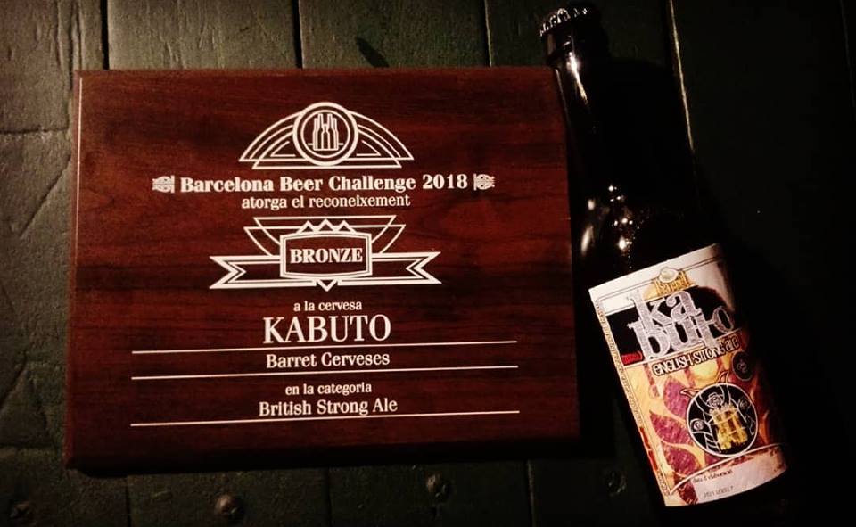 Barret Cerveses ha guanyat una medalla de bronze al Barcelona Beer Challenge