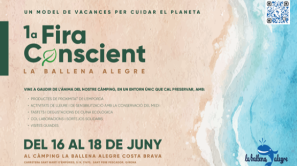 El càmping 'La Ballena Alegre' organitza la primera Fira Conscient per explicar el seu model de vacances per cuidar el planeta