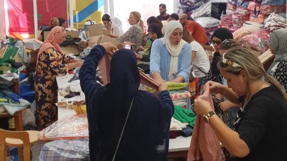 Èxit en la campanya d'una associació de Canovelles en la recollida de material per ajudar als afectats pel terratrèmol al Marroc