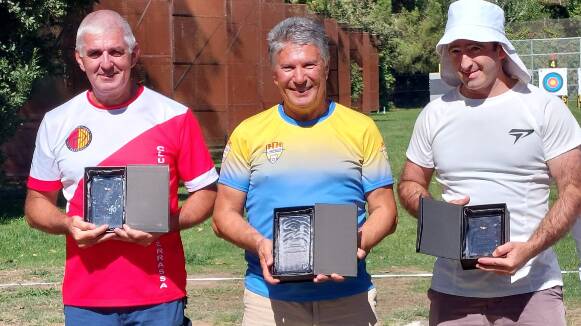 Jorge Rueda, del Club Arquers Terrassa, subcampió del Trofeu Ciutat de Lleida de tir amb arc