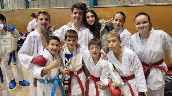 El Karate Club Just, de Sant Celoni, arrasa al Campionat de Catalunya de Kyus