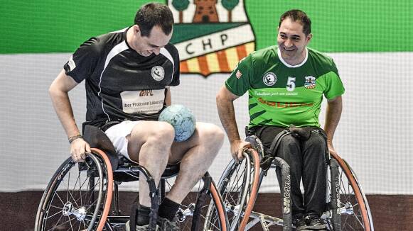 El Club Handbol Palautordera crea el primer equip d'handbol en cadira de rodes de Catalunya