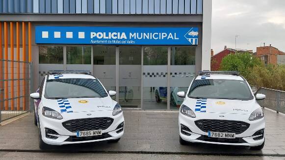 La Policia Municipal de Mollet reforça la seva flota amb dos nous vehicles híbrids