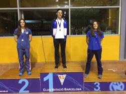 La júnior Judith Torras del CN Granollers, bronze al Campionat de Catalunya de Fons Indoor
