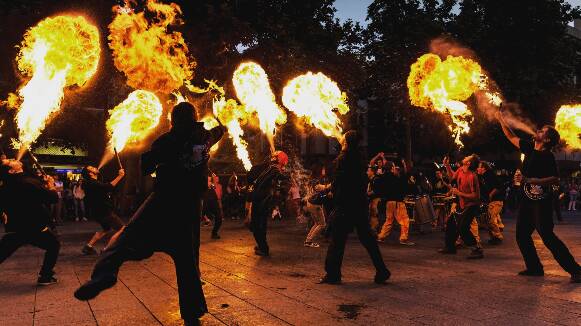 Els Diables de Terrassa celebren el seu 43è aniversari amb una Diada plena de foc, cultura popular i activitats per a tots els públics