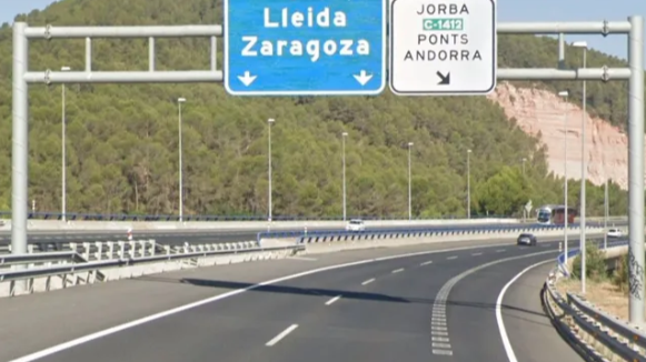 Un home de La Garriga mor en un accident de moto a l'A-2 a Jorba