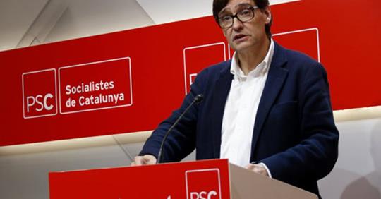 El PSC condemna la pintada a la seu d'Òmnium i en denuncia a les agrupacions del partit a Tarragona i Ripollet
