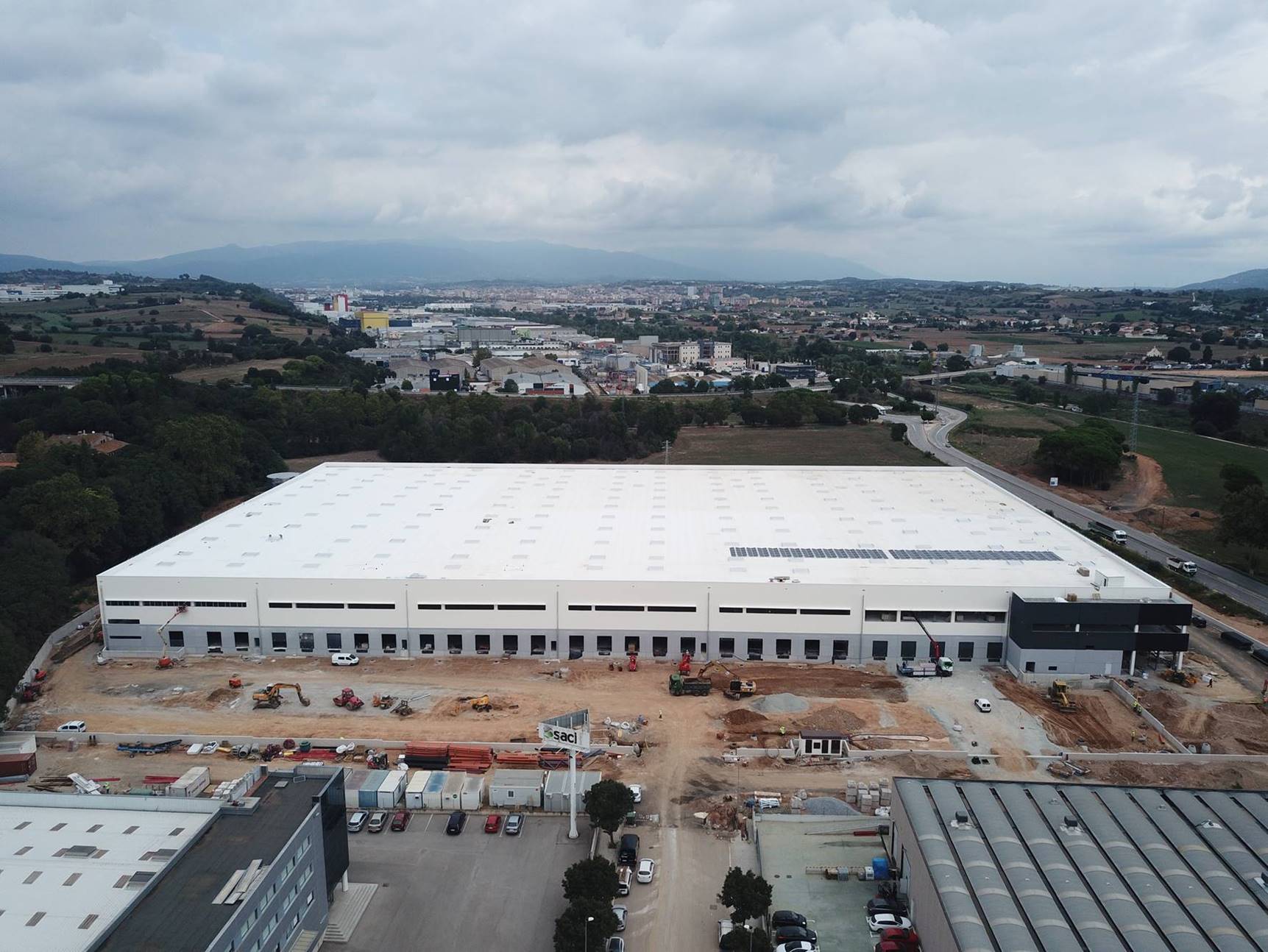 L'empresa Segro posa en marxa un nou magatzem logístic d'última generació a Granollers