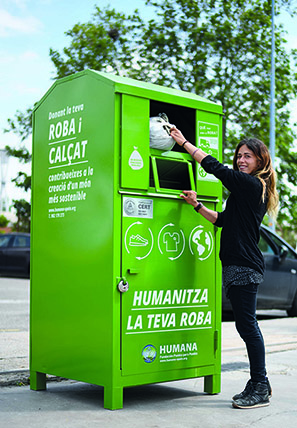 El Vallès Oriental reutilitza i recicla 1,3 milions de peces de roba 