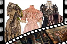 Vestits de pel·lícula al Museu Tèxtil de Terrassa