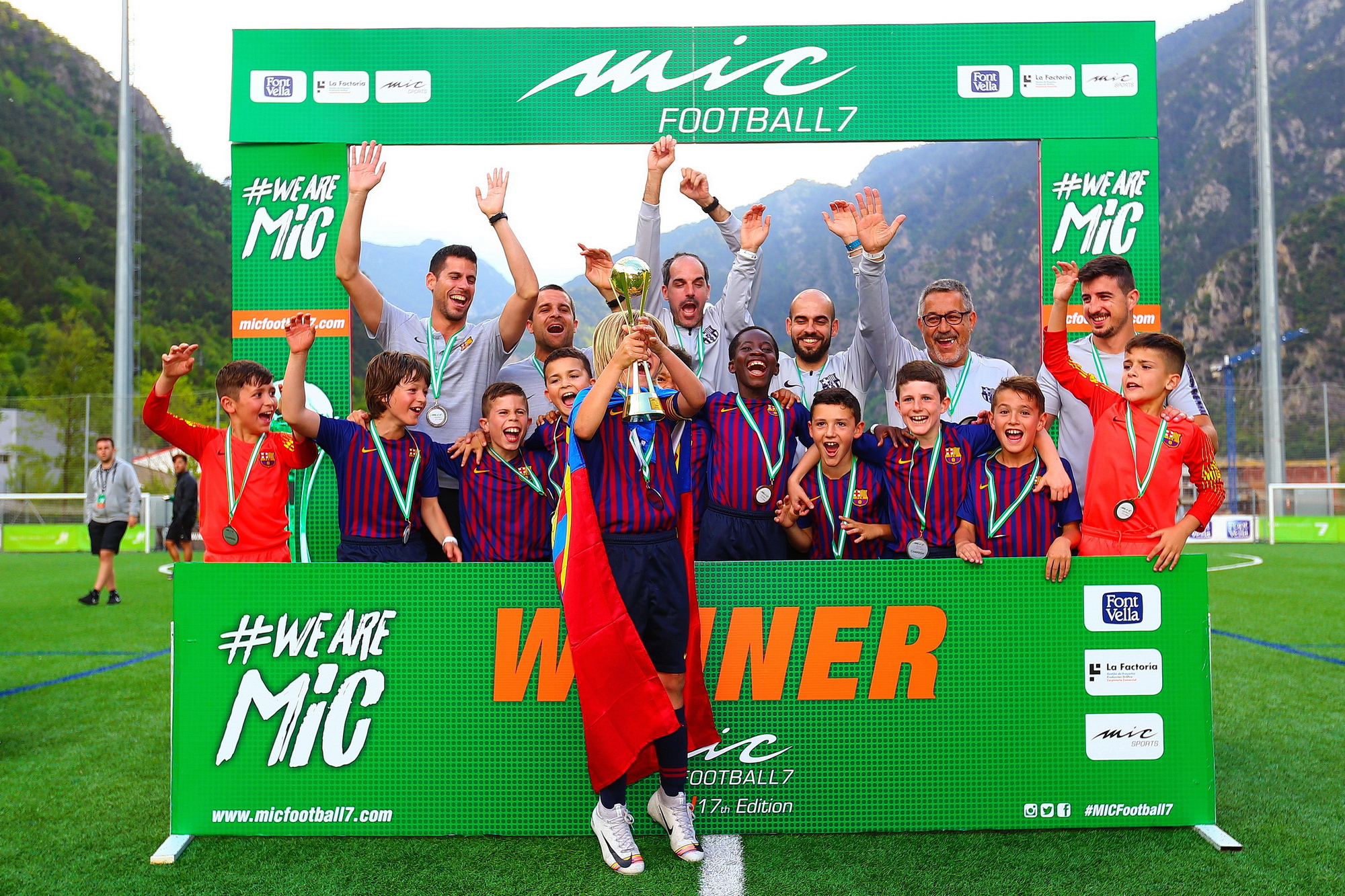 El FC Sant Cugat, semifinalista de la 17a edició del MICFootball7 a Andorra