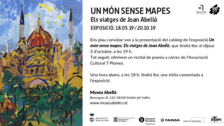 El Museu Abelló de Mollet del Vallès presenta el catàleg de l’exposició que recull les millors obres dels viatges de Joan Abelló arreu del món
