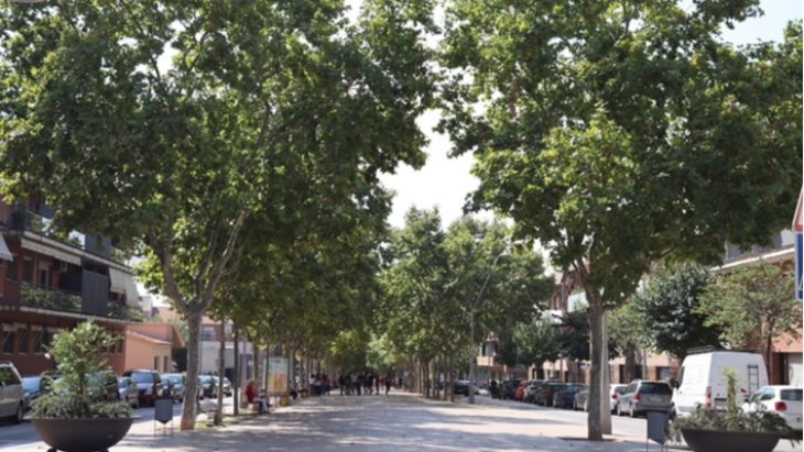 El passeig central de la carretera de Ribes de les Franqueses del Vallès es dirà Passeig del Primer d'Octubre