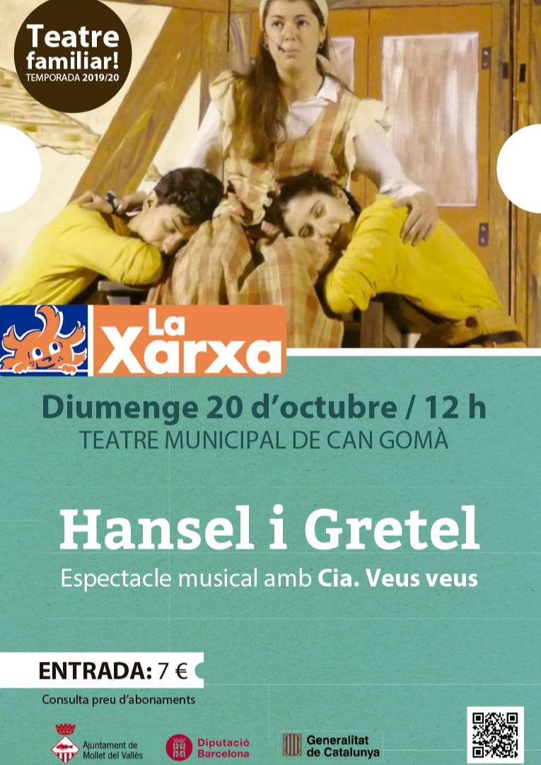 Torna el teatre familiar a Can Gomà amb La Xarxa a Mollet del Vallès