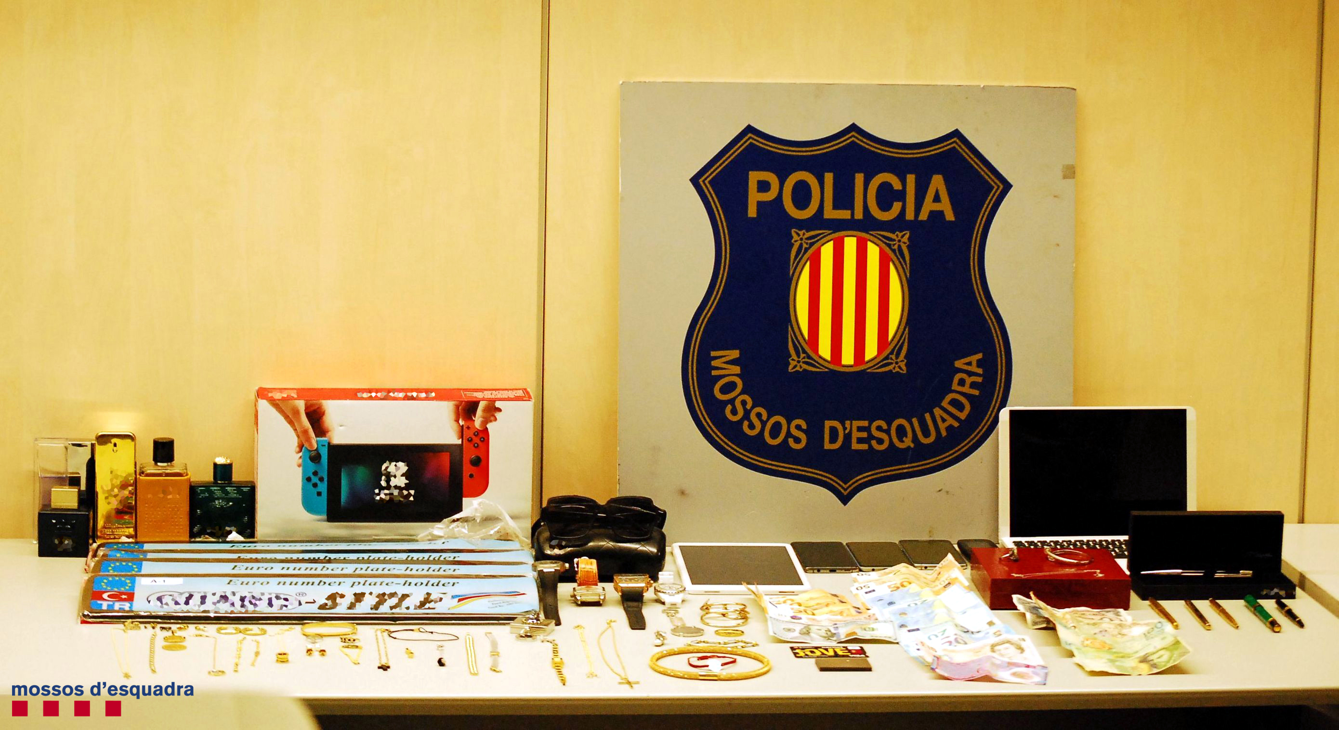 Desarticulen una organització criminal especialitzada en robatoris amb força en domicilis a Tarragona