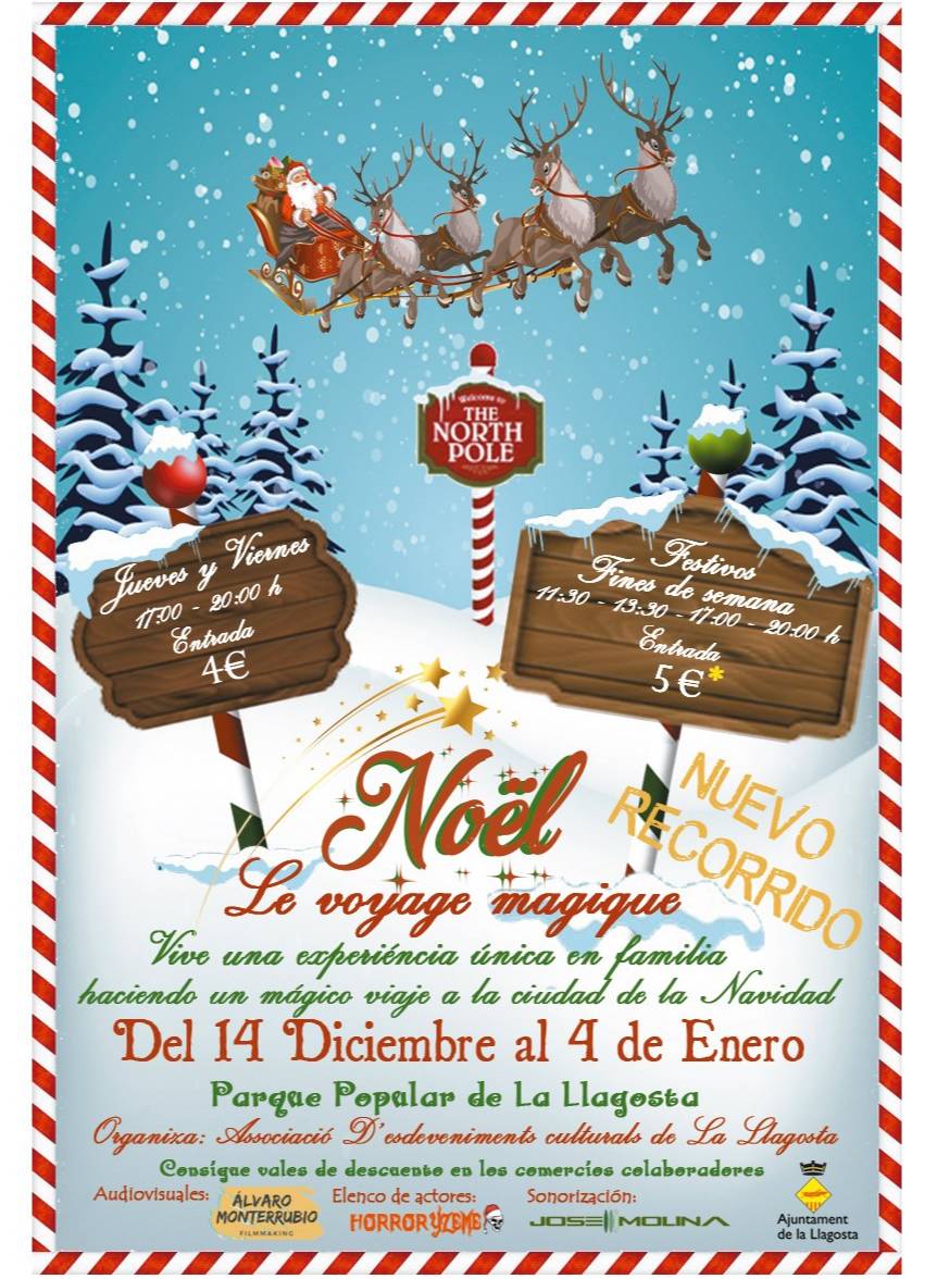 La màgia del Nadal torna a La Llagosta amb l’espectacle “Noël Le Voyage Magique”