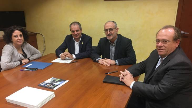 L’ACA i Josep Monràs ,president del  Consorci Besòs Tordera treballen conjuntament en la recuperació del riu Besòs