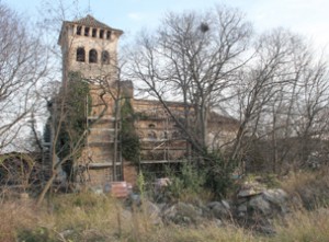 Comencen les obres de la intervenció d'urgència per aturar la degradació de la Torre Na Joana de Montcada