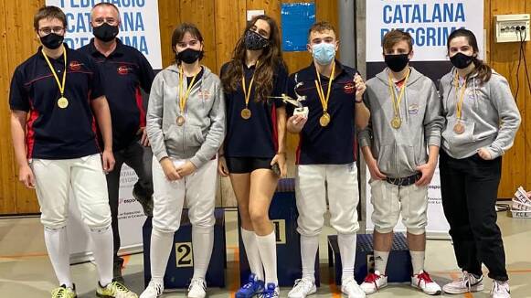 El club d'Esgrima de Granollers domina en els Campionats de Catalunya Infantils d'Esgrima