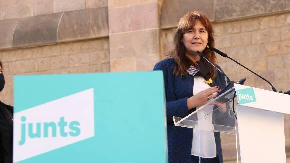 AMPLIACIÓ: Laura Borràs defensa la triple ambició de JxCat