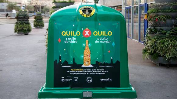 Rubí aconsegueix 560 quilos de menjar amb la campanya "Quilo x Quilo"