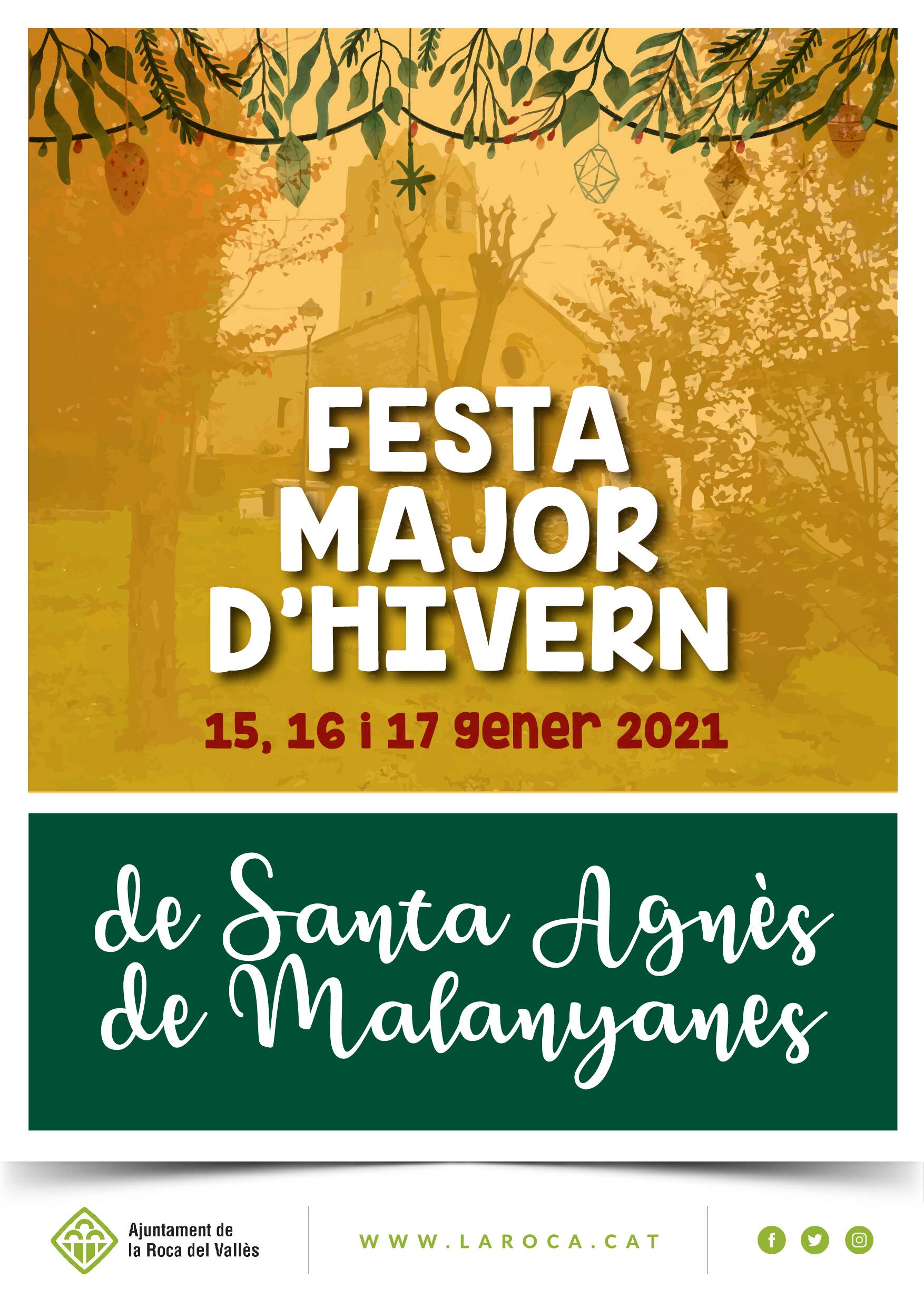 Santa Agnès de Malanyanes celebra la Festa Major d'Hivern