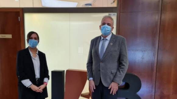 L'alcaldessa de Sabadell i el rector de la UAB ratifiquen la voluntat de treballar junts per un nou grau d'infermeria a Sabadell