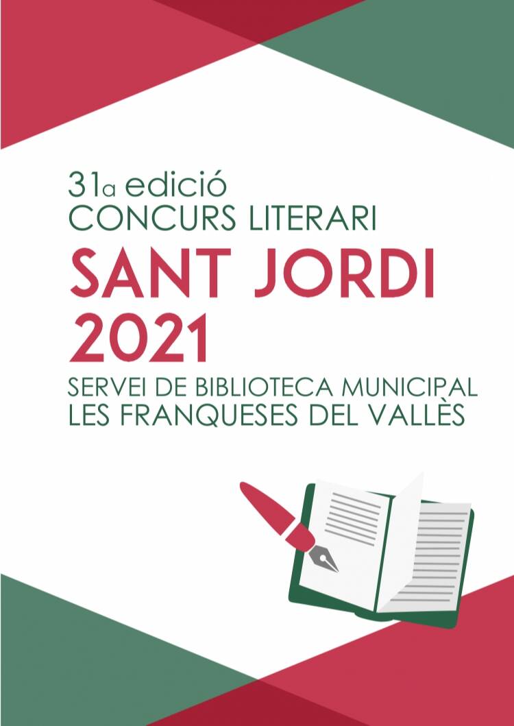 Participa al concurs literari de Sant Jordi 2021 a les Franqueses del Vallès