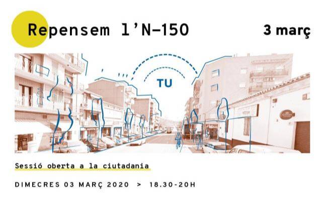 Ripollet també participarà en la sessió ciutadana "Repensem l'N-150"