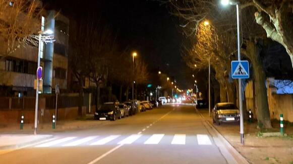 Més llum als 14 passos de vianants al municipi de la Garriga