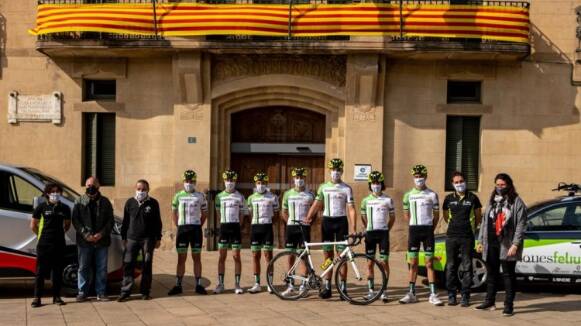 La Unió Ciclista les Franqueses presenta el seu equip júnior de competició