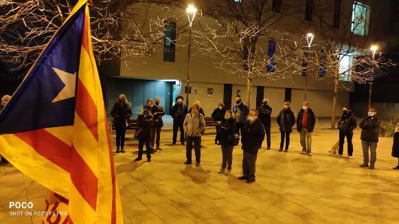 Manifestació a Matadepera a favor dels presos polítics i en contra de la retirada de la immunitat parlamentària a Carles Puigdemont