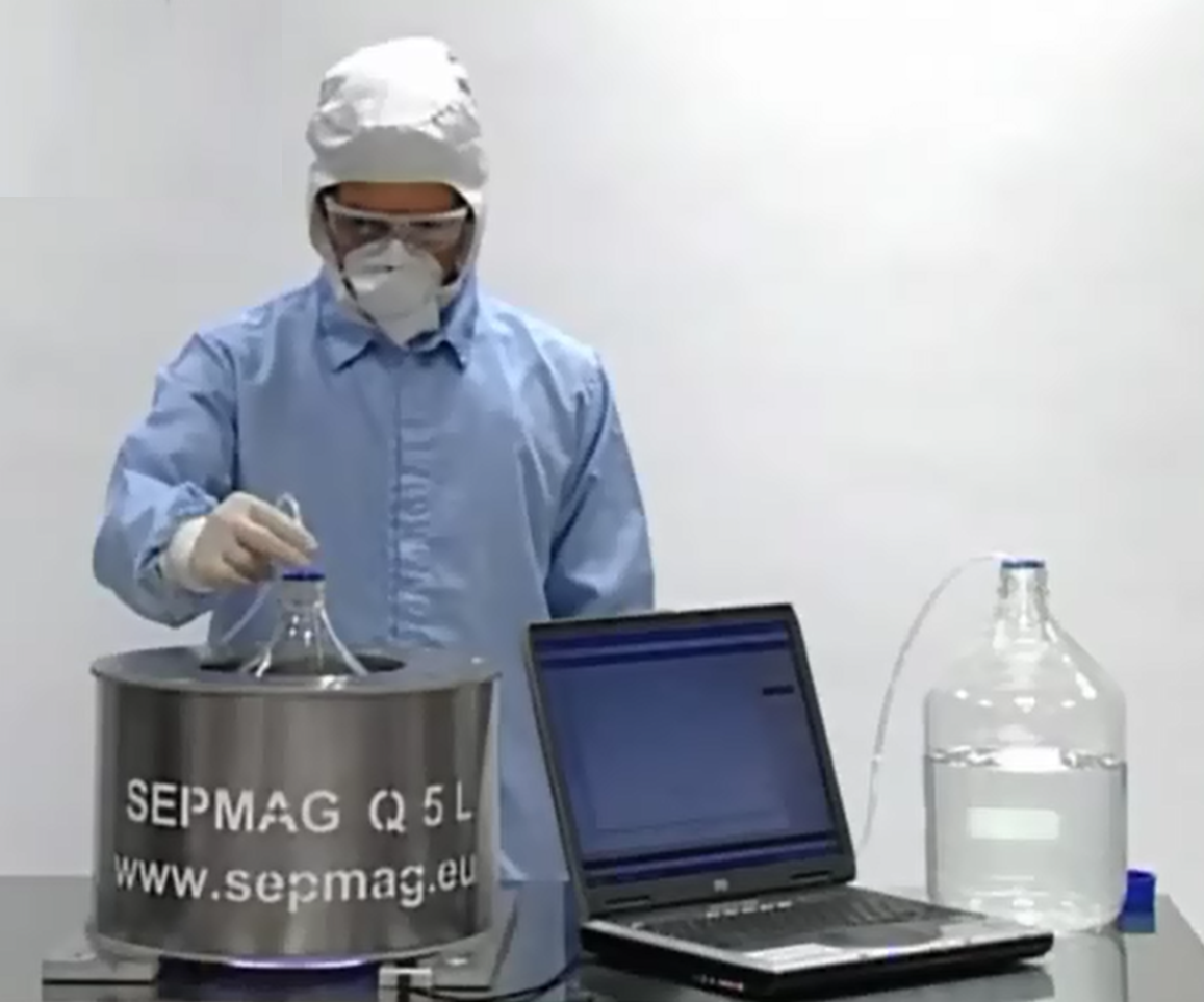 SEPMAG Systems comença a exportar a la Xina tecnologia de fabricació de kits de diagnòstic mèdic