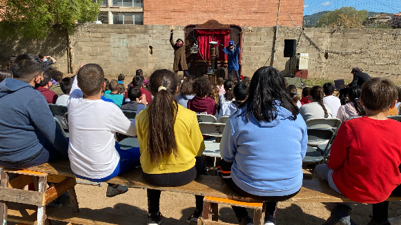 Més de 2.500 escolars de Caldes de Montbui participen a la programació "Teatre a les escoles"