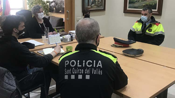 L'alcaldessa de Sant Quirze demana als Mossos més presència policial al municipi