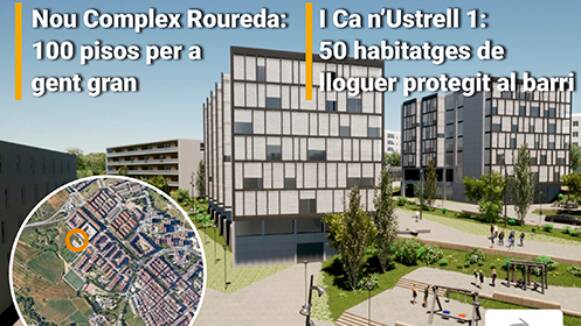 Sabadell espera crear un nou complex amb espais verds i pisos protegits