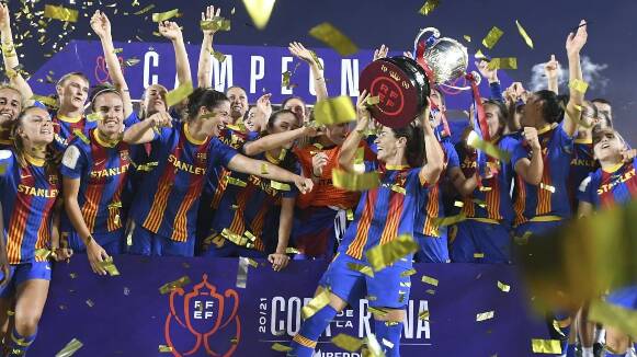 Triplet del Barça Femení: Copa, Lliga i Champions