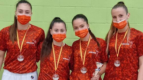 El club Karate Nokachi les Franqueses obté dues medalles de bronze en el Campionat d'Espanya de Clubs de Karate
