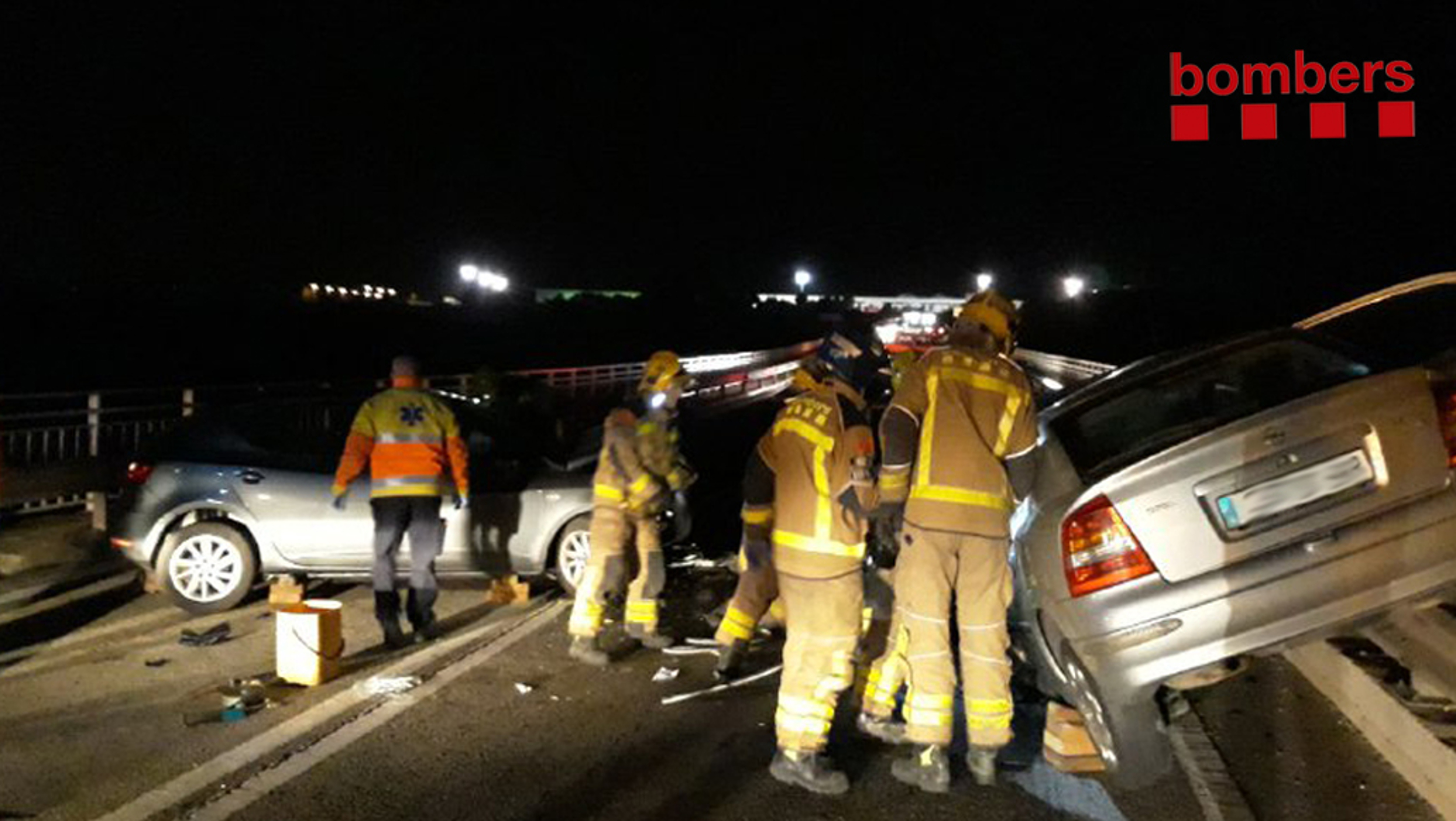 Dos ferits greus en un accident de trànsit a la C-58 a Viladecavalls