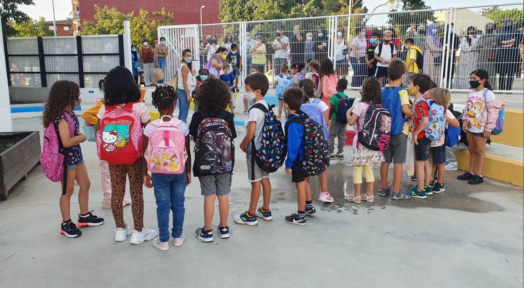 A Canovelles començen el curs escolar 2.150 alumnes en aquest any 2021-2022