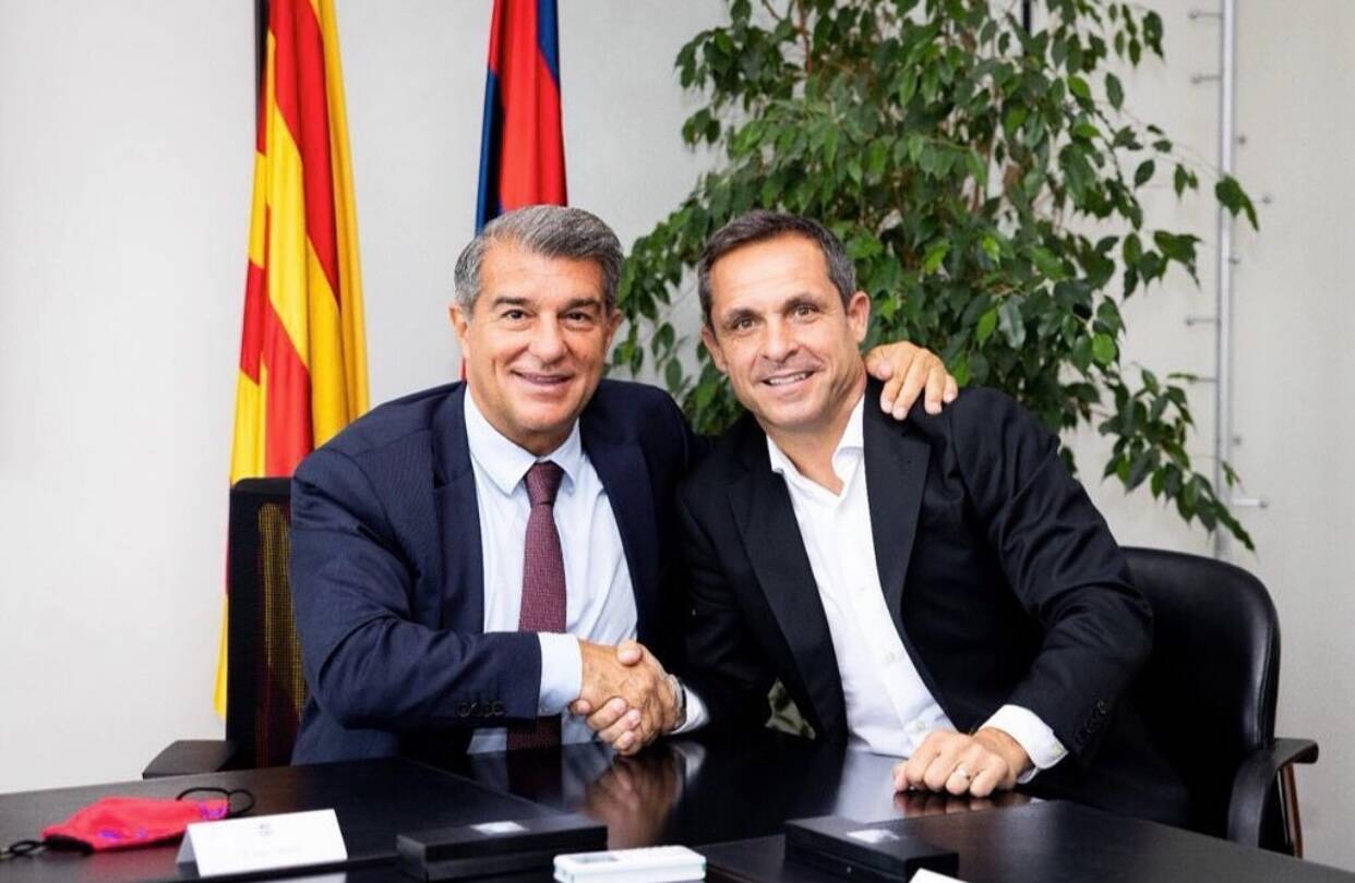 El franquesí Sergi Barjuan serà l'entrenador provisional del Futbol Club Barcelona