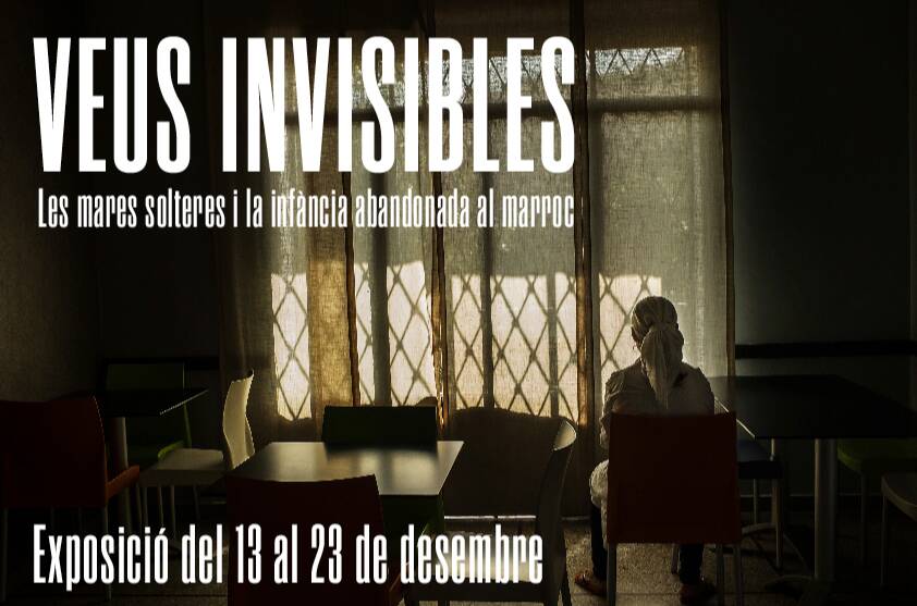 Del 13 al 23 de desembre es realitza l'exposició "Veus invisibles" que mostra la realitat de ser una mare soltera al Marroc