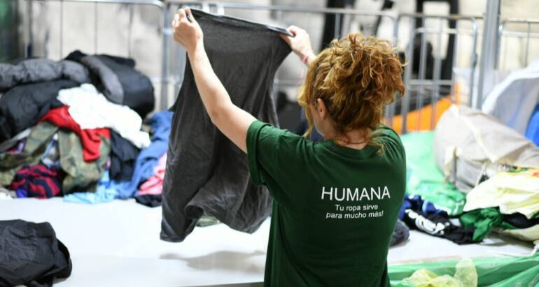 La fundació Humana ha recollit 610 tones de tèxtil usat al Vallès Oriental