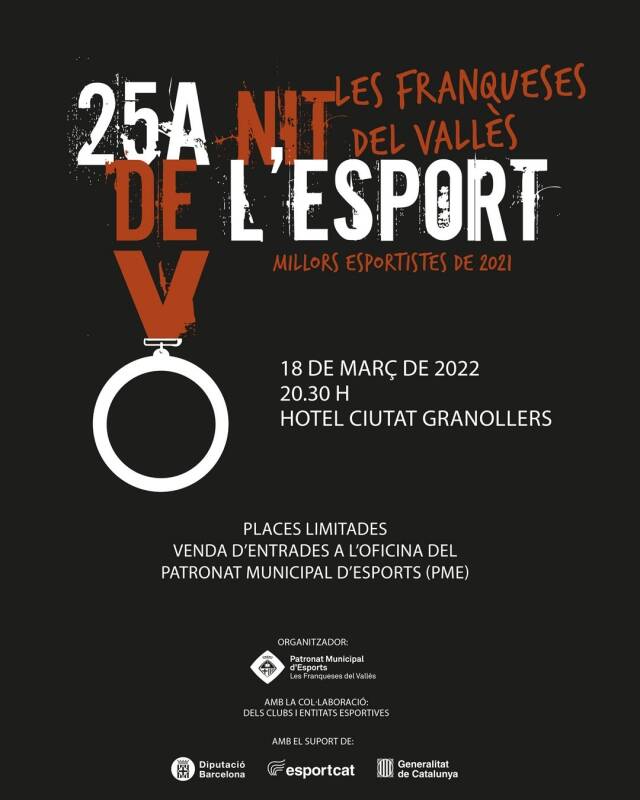 La Nit de l'Esport torna a Les Franqueses amb la 25a edició