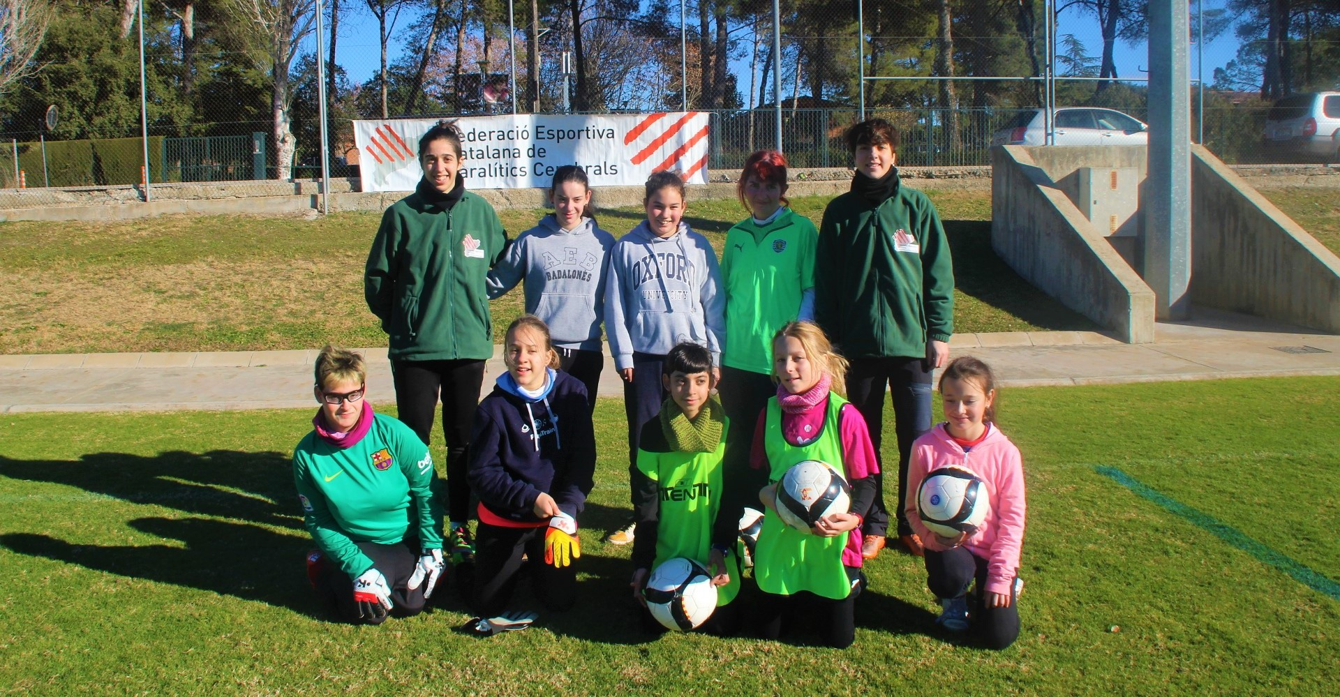Creen el primer equip de futbol femení de l'Estat per a noies amb paràlisi cerebral