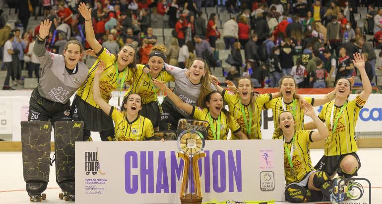 L'Hoquei Club Palau femení es proclama campió d'Europa per segona vegada consecutiva