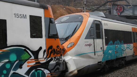 Aquest matí s'ha produït un accident amb ferits als trens de rodalies a Montcada i Reixac
