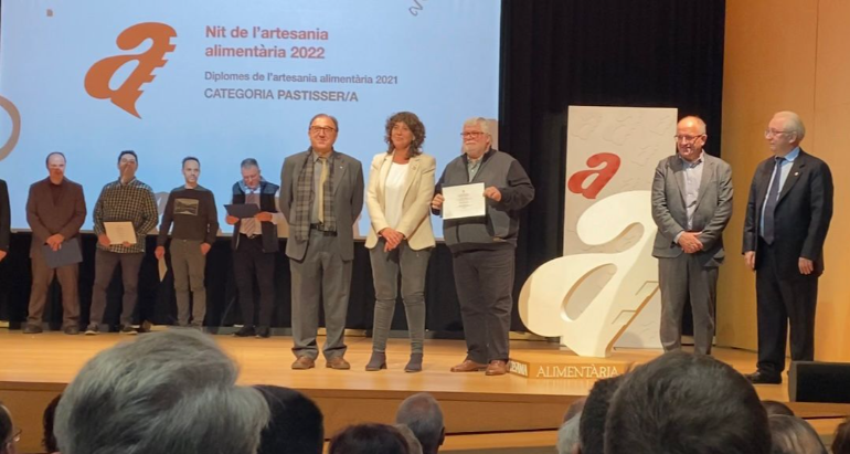 La Pastisseria Sant Llehí, de Vilamajor, guardonada amb el premi "Fava de Cacau" i "Millor Jove artesà alimentari innovador"